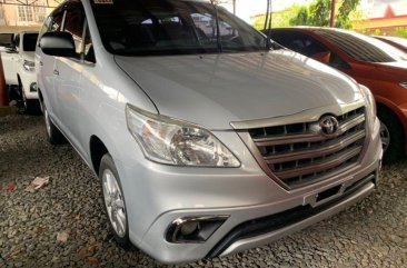 Selling Silver Toyota Innova 2016 Manual Diesel in Quezon City