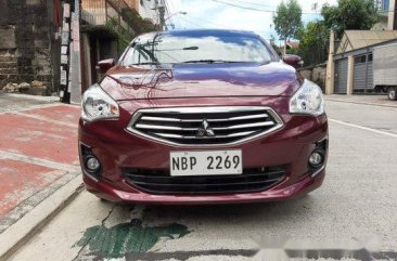 Red Mitsubishi Mirage G4 2017 for sale in Quezon City 