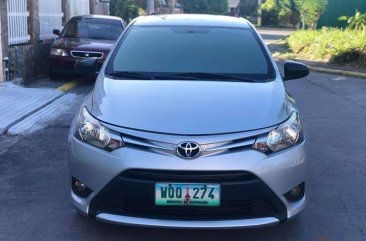 Silver Toyota Vios 2013 Sedan for sale in Manila 