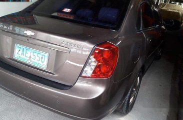 Brown Chevrolet Optra 2005 Automatic Gasoline for sale in General Salipada K. Pendatun