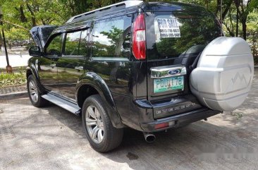 Black Ford Everest 2011 at 70000 km for sale