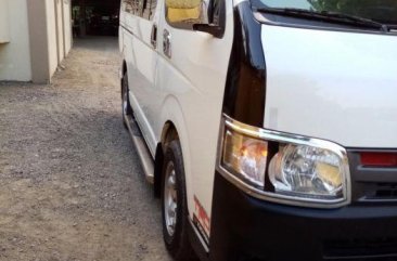 Selling Toyota Hiace 2013 Manual Diesel in San Isidro