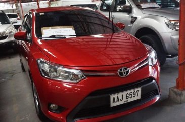 Selling Red Toyota Vios 2014 Sedan in Manila
