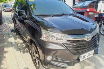 Black Toyota Avanza 2018 Automatic Gasoline for sale 