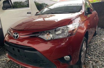 Sell Red 2017 Toyota Vios at 5000 km in Quezon City