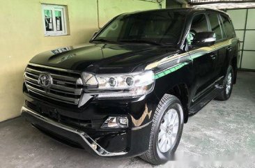 Sell Black 2019 Toyota Land Cruiser in Quezon City