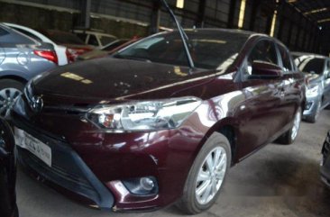 Red Toyota Vios 2017 Automatic Gasoline for sale in Makati