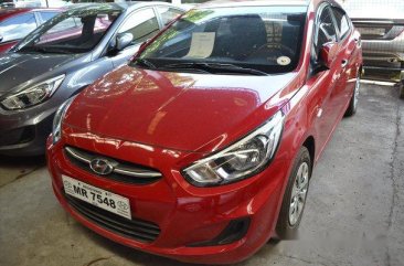 Selling Red Hyundai Accent 2017 Automatic Gasoline at 18000 km in Makati