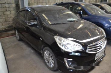 Black Mitsubishi Mirage G4 2014 at 40000 km for sale in Makati