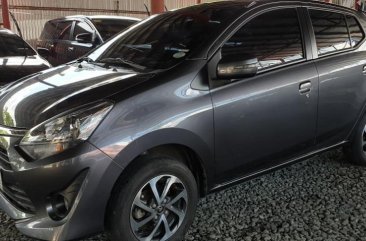 Grey Toyota Wigo 2019 for sale in Quezon City