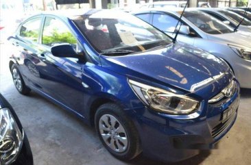 Blue Hyundai Accent 2017 at 25000 km for sale in Makati