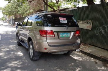 Sell Beige 2006 Toyota Fortuner Automatic Diesel at 80000 km in Quezon City