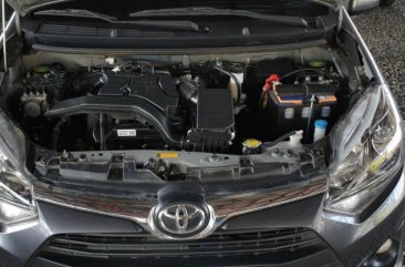 Grey Toyota Wigo 2019 for sale in Quezon City