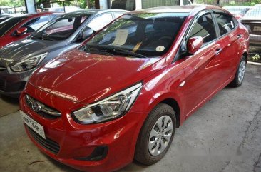 Selling Red Hyundai Accent 2017 Automatic Gasoline at 18000 km in Makati