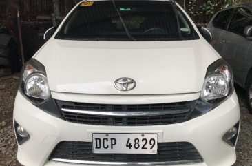 White Toyota Wigo 2017 for sale in Manual