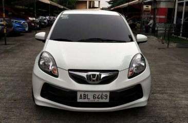Sell White 2015 Honda Brio at Manual Gasoline in Cainta