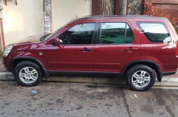 Selling Red Honda Cr-V 2002 Automatic Gasoline in Quezon City