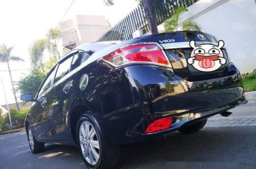 Black Toyota Vios 2017 Manual Gasoline for sale in Quezon City