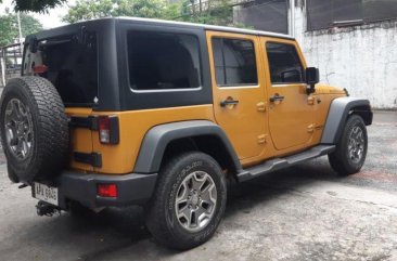 2nd Hand Jeep Rubicon 2014 Automatic Diesel for sale in Quezon City