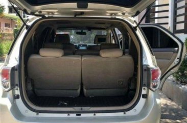 Toyota Fortuner 2012 Automatic Gasoline for sale in Dasmariñas