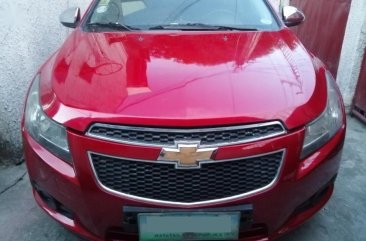 Selling Red Chevrolet Cruze 2012 Automatic Gasoline in Parañaque