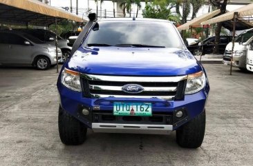 Blue Ford Ranger 2013 at 68221 km for sale in Cainta