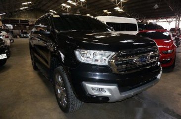 Sell Black 2016 Ford Everest Automatic Diesel at 39000 km in Makati