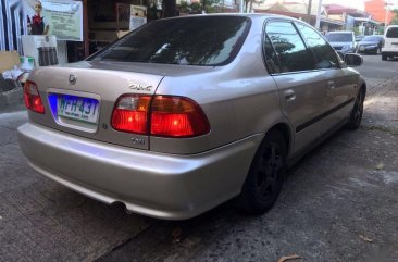 Sell 2nd Hand 1999 Honda Civic Automatic Gasoline at 187000 km in Quezon City