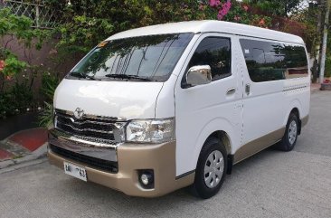 2nd Hand Toyota Hiace 2014 Automatic Diesel for sale in Quezon City