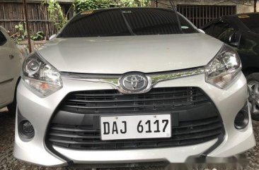 Selling Silver Toyota Wigo 2019 Manual Gasoline in Quezon City