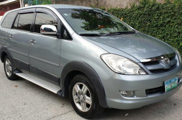 Selling 2nd Hand Toyota Innova 2007 Automatic Gasoline at 58000 km in Quezon City