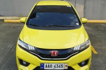 Yellow Honda Jazz 2015 for sale in Manila