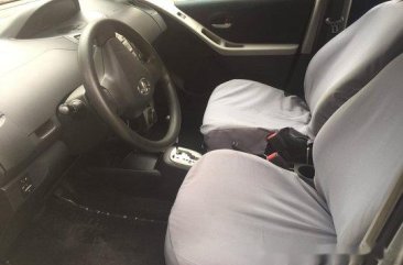 Silver Toyota Yaris 2007 at 80000 km for sale in Quezon City