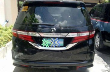 Black Honda Odyssey 2016 Automatic Gasoline for sale in Quezon City