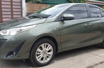 Green Toyota Vios 2019 Automatic Gasoline for sale in Quezon City