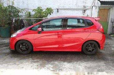 Red Honda Jazz 2016 at 31000 km for sale