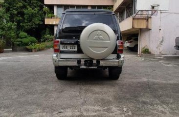 Selling Black Mitsubishi Pajero 1995 Manual Diesel in Quezon City