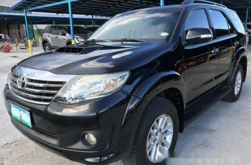 Sell Black 2014 Toyota Fortuner Automatic Diesel at 48000 km in Parañaque