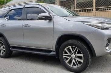 Silver Toyota Fortuner 2017 at 20000 km for sale in Quezon City