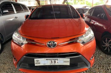 Selling Orange Toyota Vios 2015 Automatic Gasoline in Quezon City