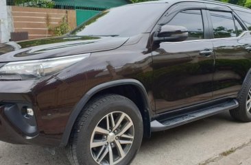 Brown Toyota Fortuner 2018 at 30000 km for sale in Quezon City