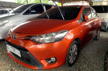 Selling Orange Toyota Vios 2015 Automatic Gasoline in Quezon City