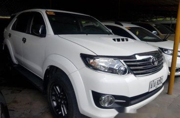Selling White Toyota Fortuner 2015 in Pasig
