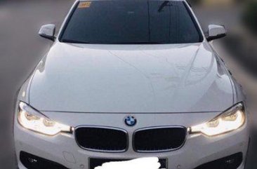 White Bmw 318D 2017 Automatic Diesel for sale in Bacoor