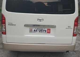 Sell 2nd Hand 2018 Toyota Hiace Manual Diesel at 10000 km in Quezon City