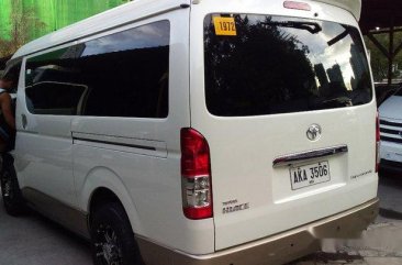 White Toyota Hiace 2015 for sale in Pasig