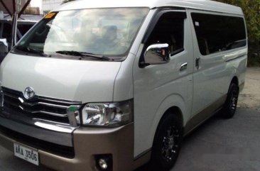 White Toyota Hiace 2015 for sale in Pasig