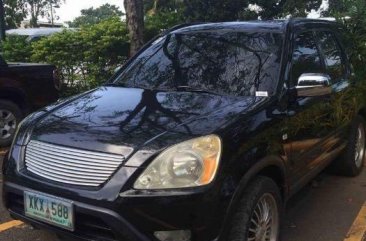 Selling Black Honda Cr-V 2004 in Lapu-Lapu