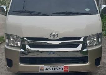 Sell 2nd Hand 2018 Toyota Hiace Manual Diesel at 10000 km in Quezon City