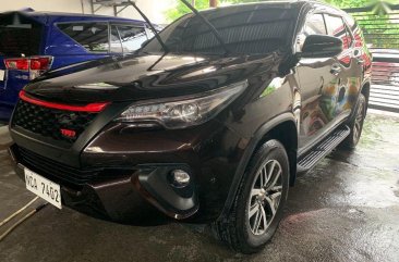 Brown Toyota Fortuner 2018 Automatic Diesel for sale in Quezon City